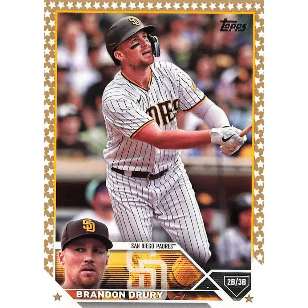2023 Topps Gold Star Brandon Drury #14 San Diego Padres